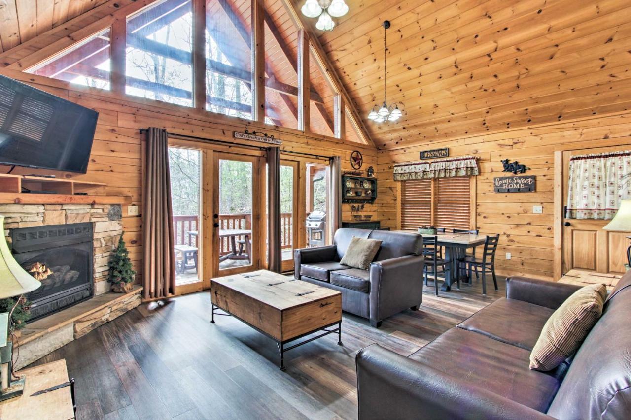 Gatlinburg Mountain Cabin With Grill And Pool Table! Buitenkant foto