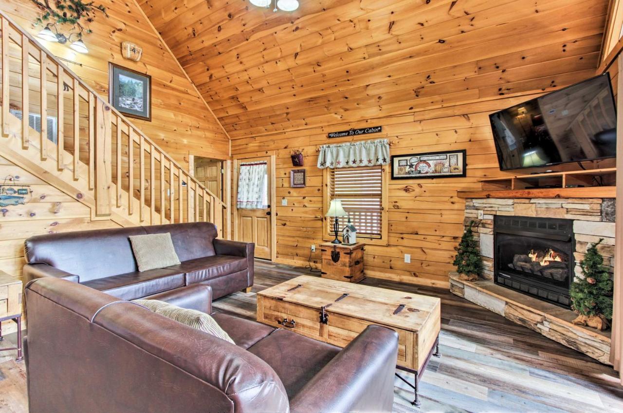 Gatlinburg Mountain Cabin With Grill And Pool Table! Buitenkant foto