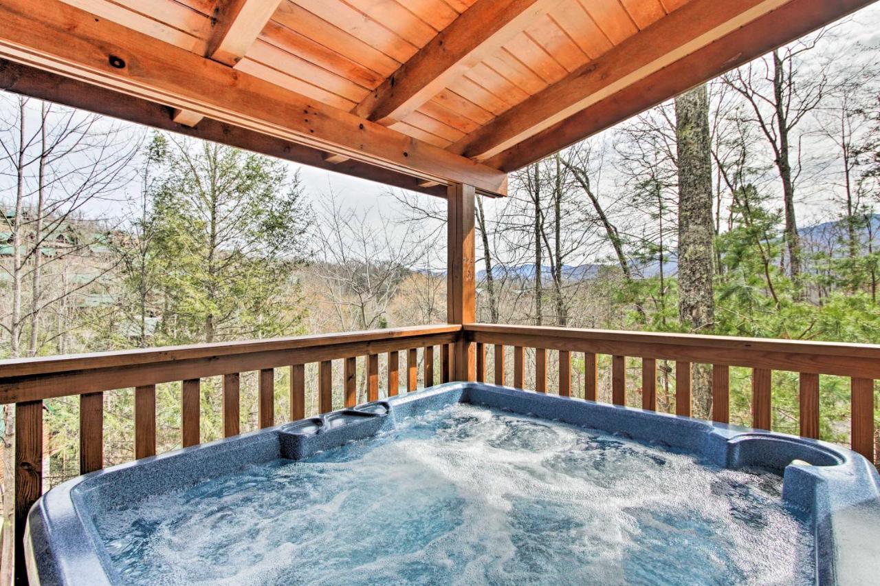 Gatlinburg Mountain Cabin With Grill And Pool Table! Buitenkant foto