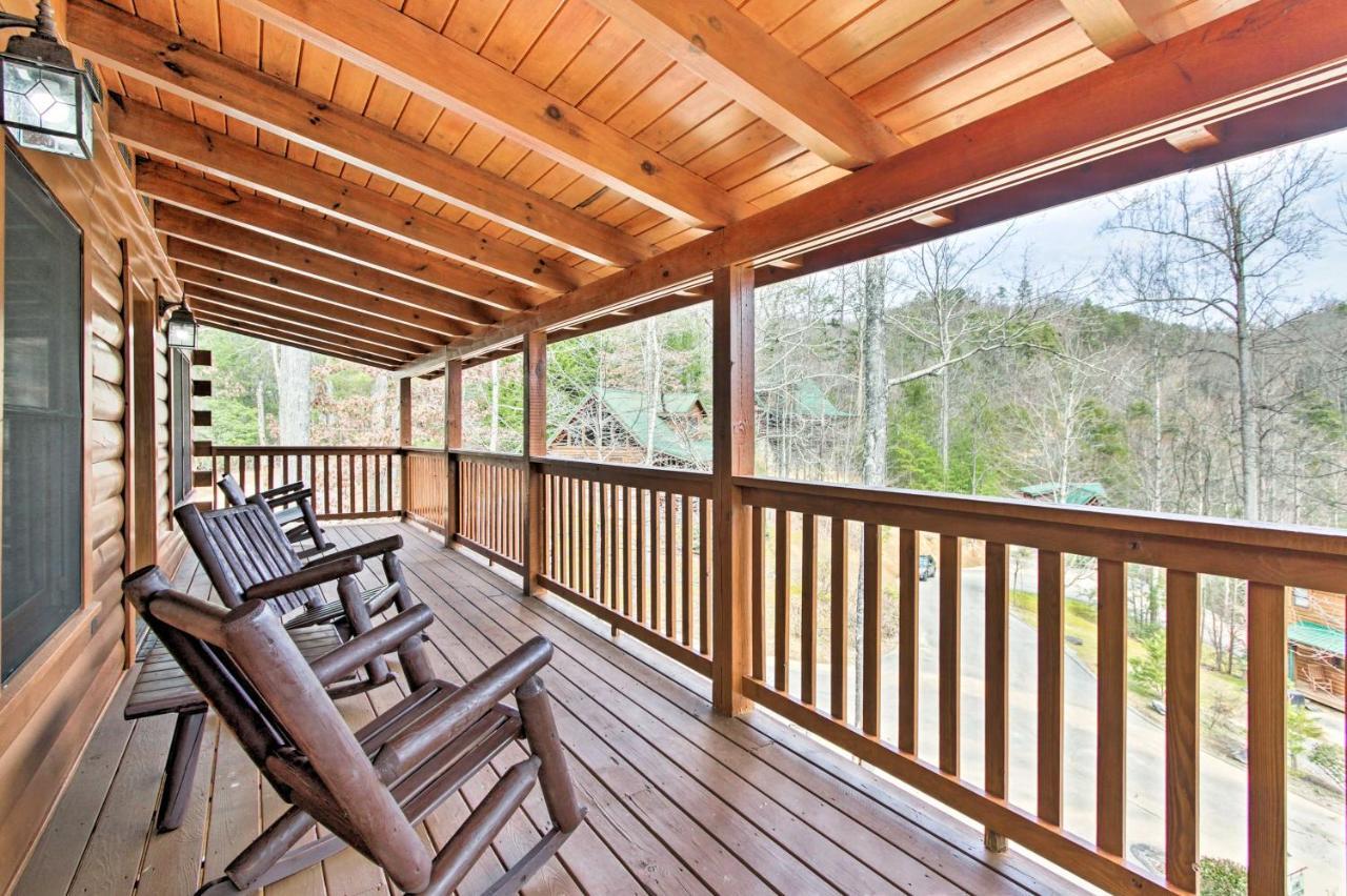 Gatlinburg Mountain Cabin With Grill And Pool Table! Buitenkant foto