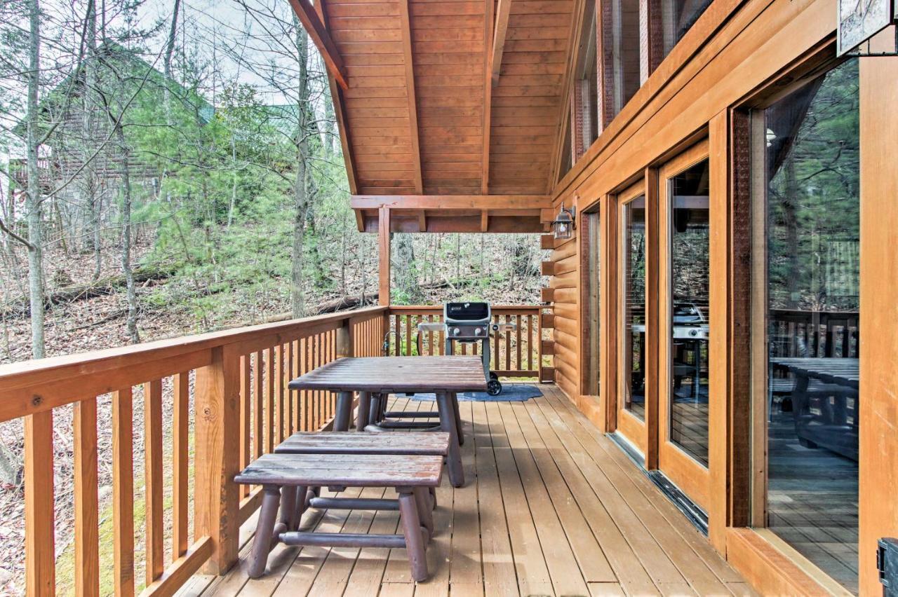 Gatlinburg Mountain Cabin With Grill And Pool Table! Buitenkant foto