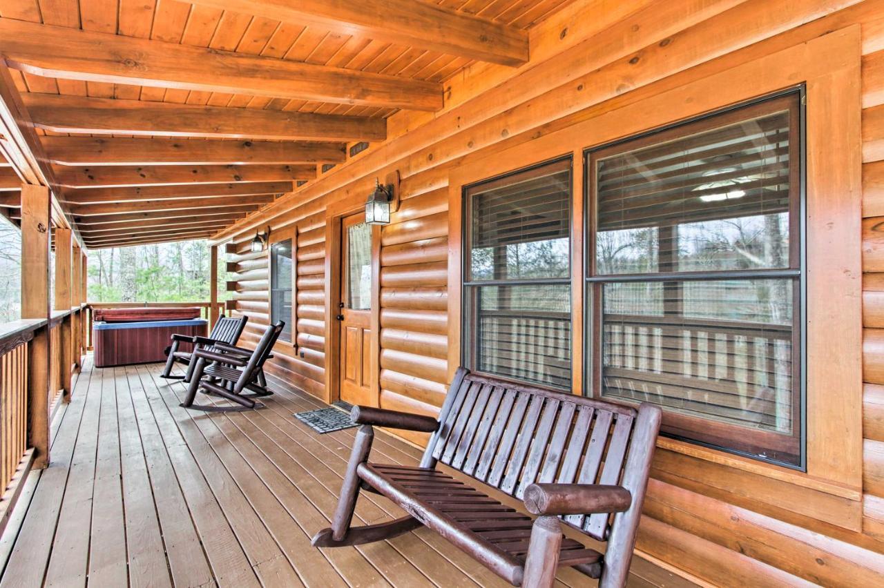 Gatlinburg Mountain Cabin With Grill And Pool Table! Buitenkant foto