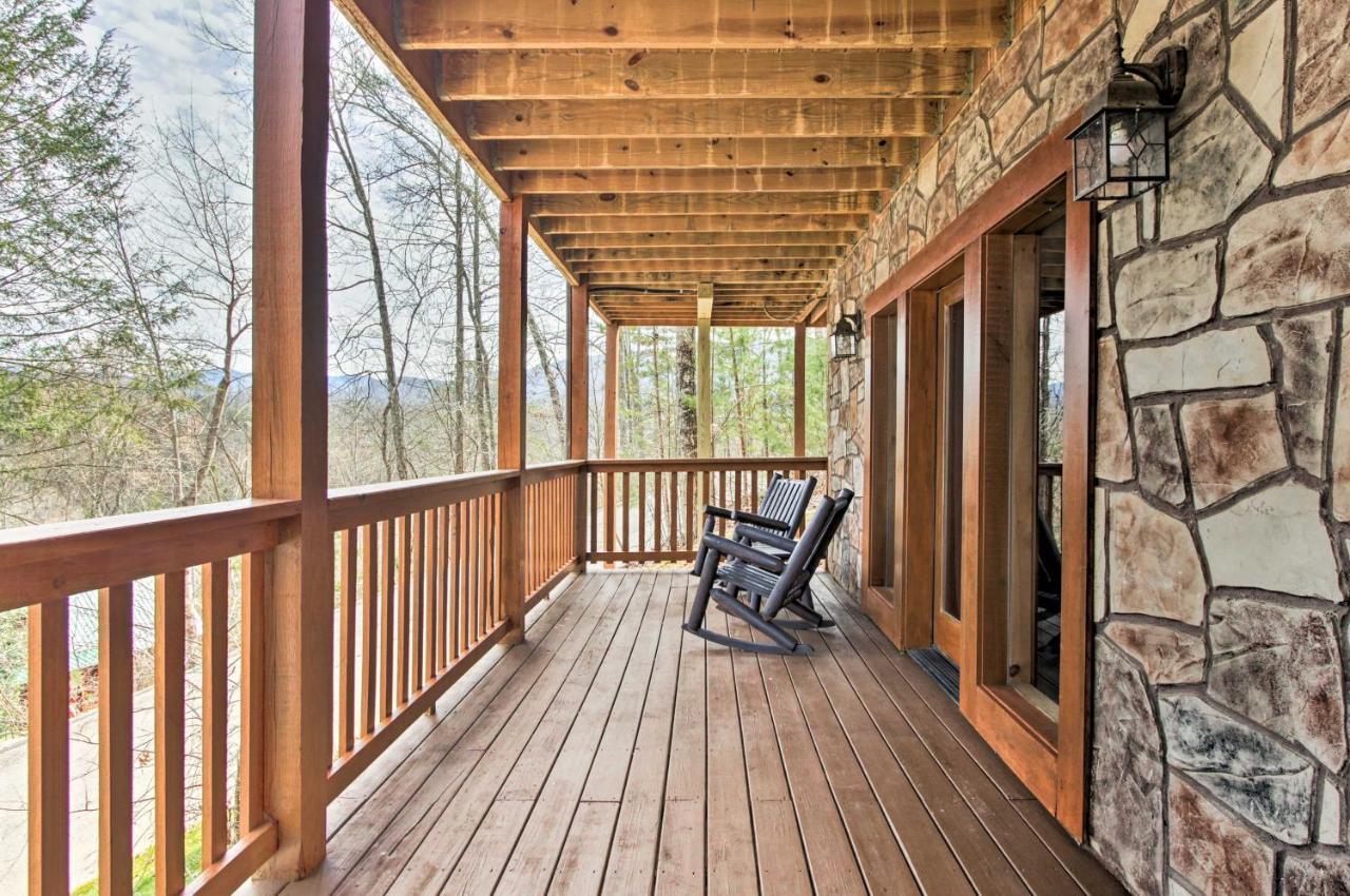 Gatlinburg Mountain Cabin With Grill And Pool Table! Buitenkant foto