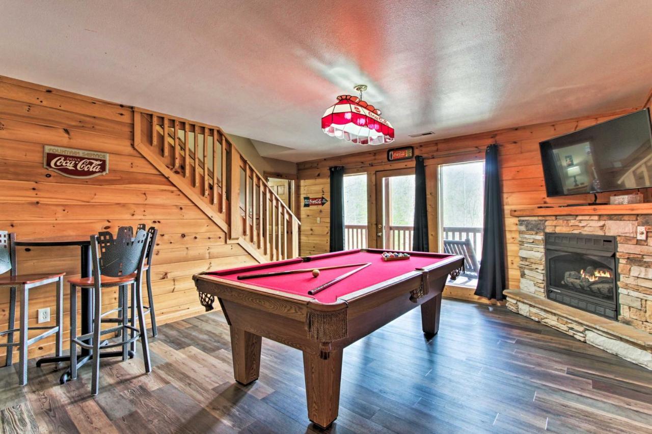 Gatlinburg Mountain Cabin With Grill And Pool Table! Buitenkant foto